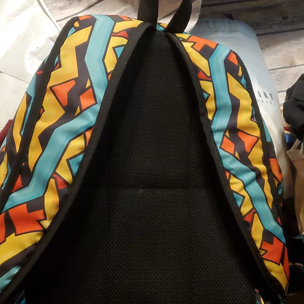Colorful Graphic Backpack - Picture 13 of 14